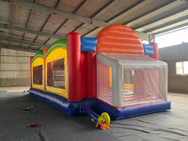 Large Sports Arena Jumping Castle available for hire from Sydney Prime Bounce